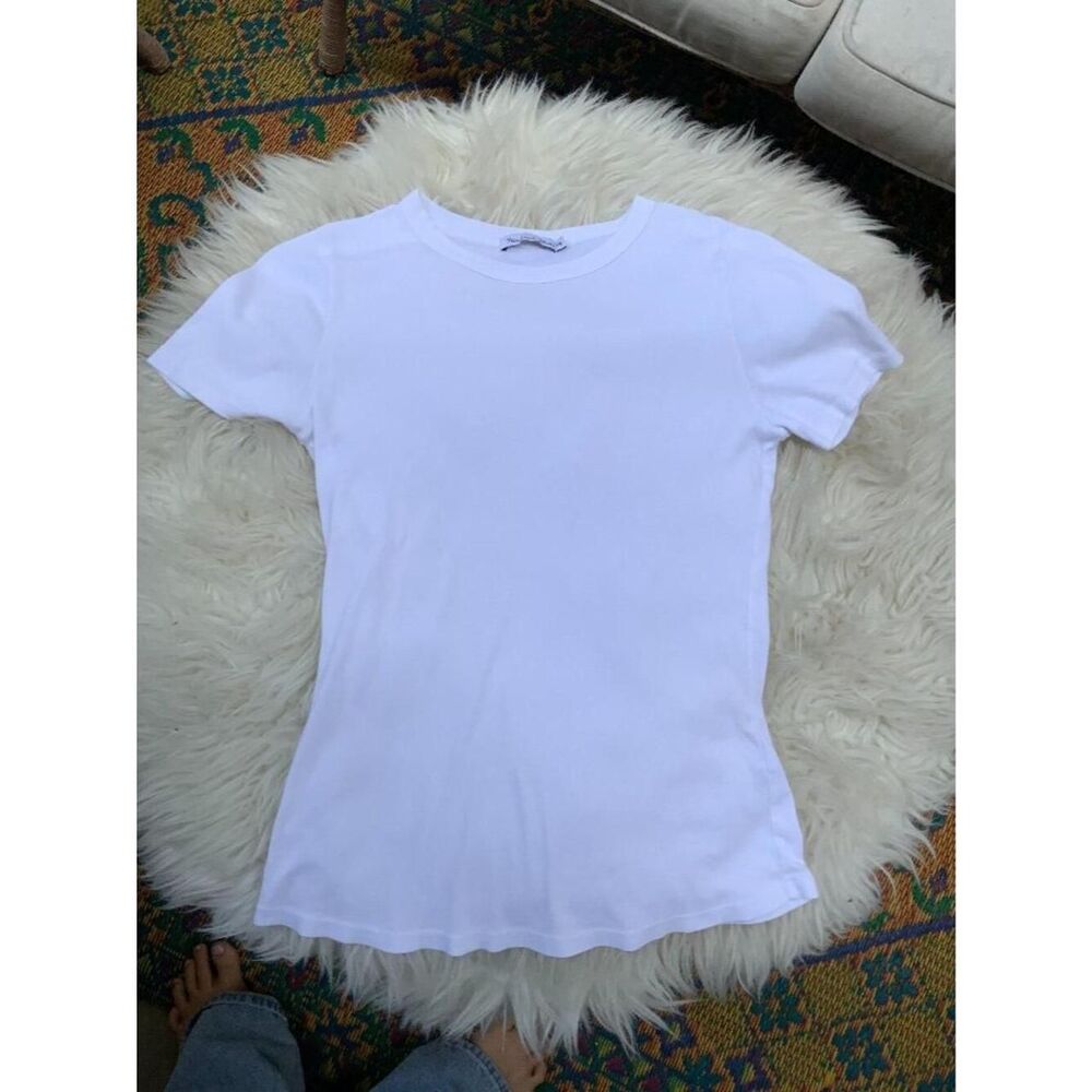 Michael Stars Women's White T-shirt